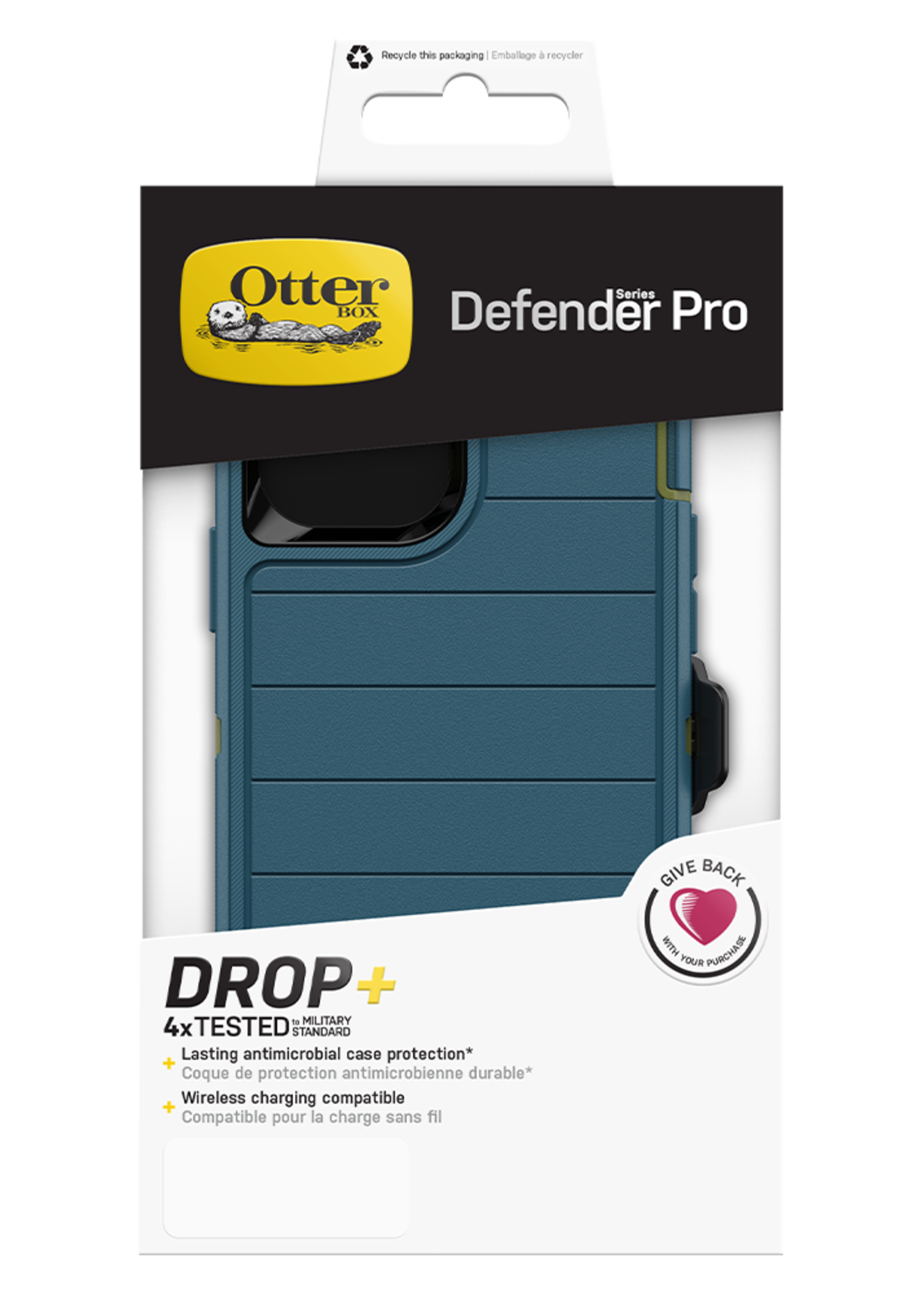 Otterbox OtterBox - Defender Pro Case for Apple iPhone 12 / 12 Pro - Teal Me About It