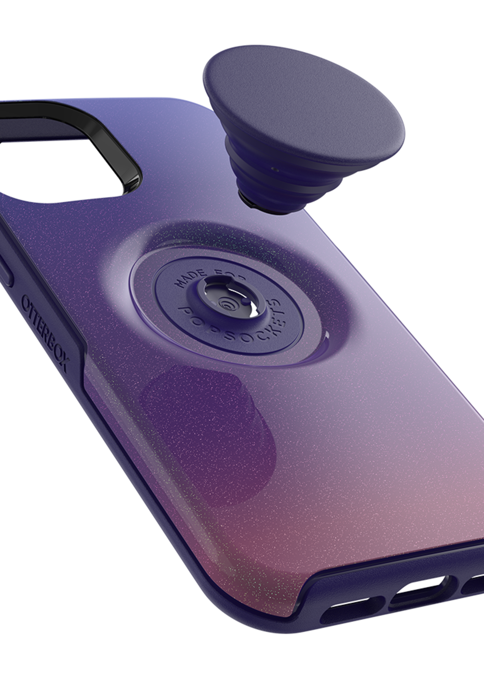 Otterbox OtterBox - Otter + Pop Symmetry Case with PopGrip for Apple iPhone 12 / 12 Pro - Violet Dusk