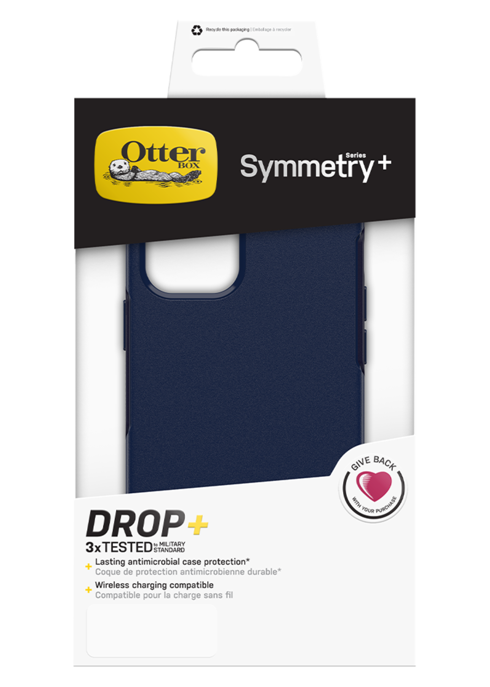 Otterbox OtterBox - Symmetry Plus Case for Apple iPhone 12 / 12 Pro - Navy Captain