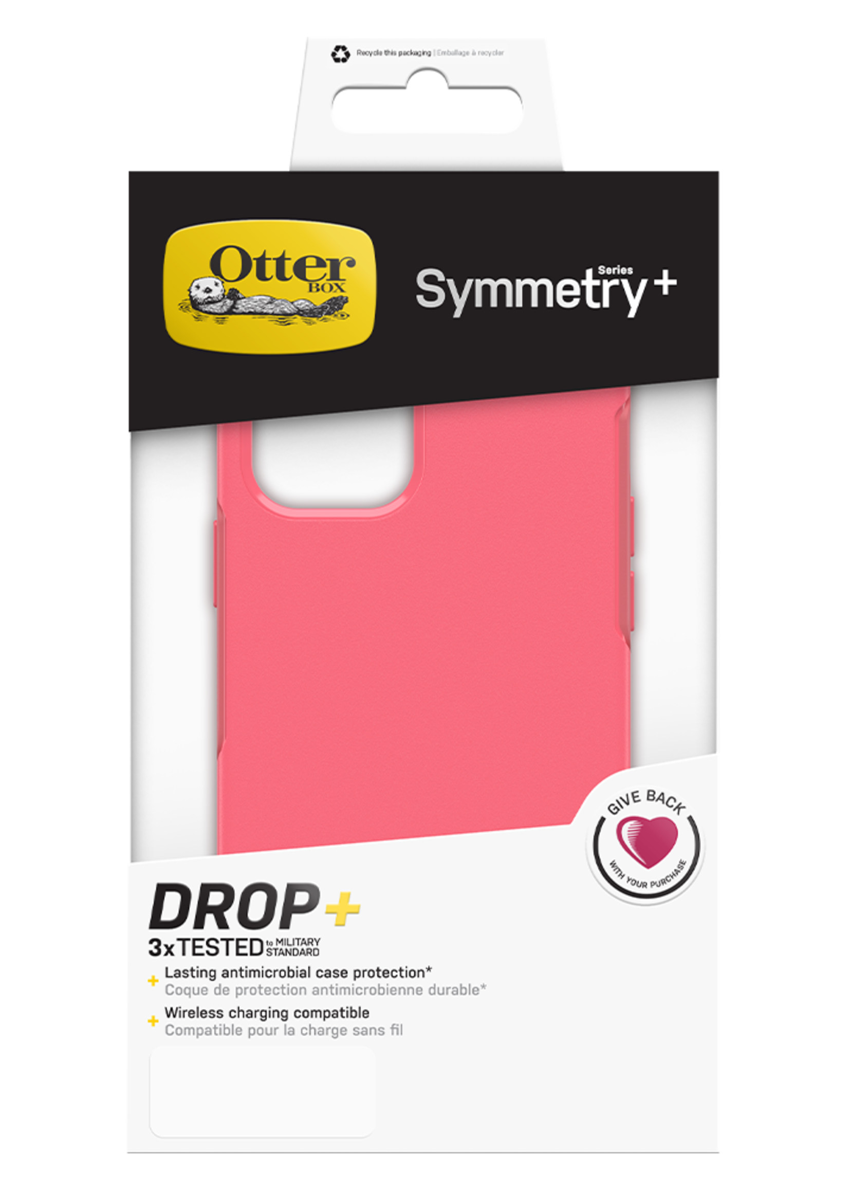 Otterbox OtterBox - Symmetry Plus Case for Apple iPhone 12 / 12 Pro - Tea Petal