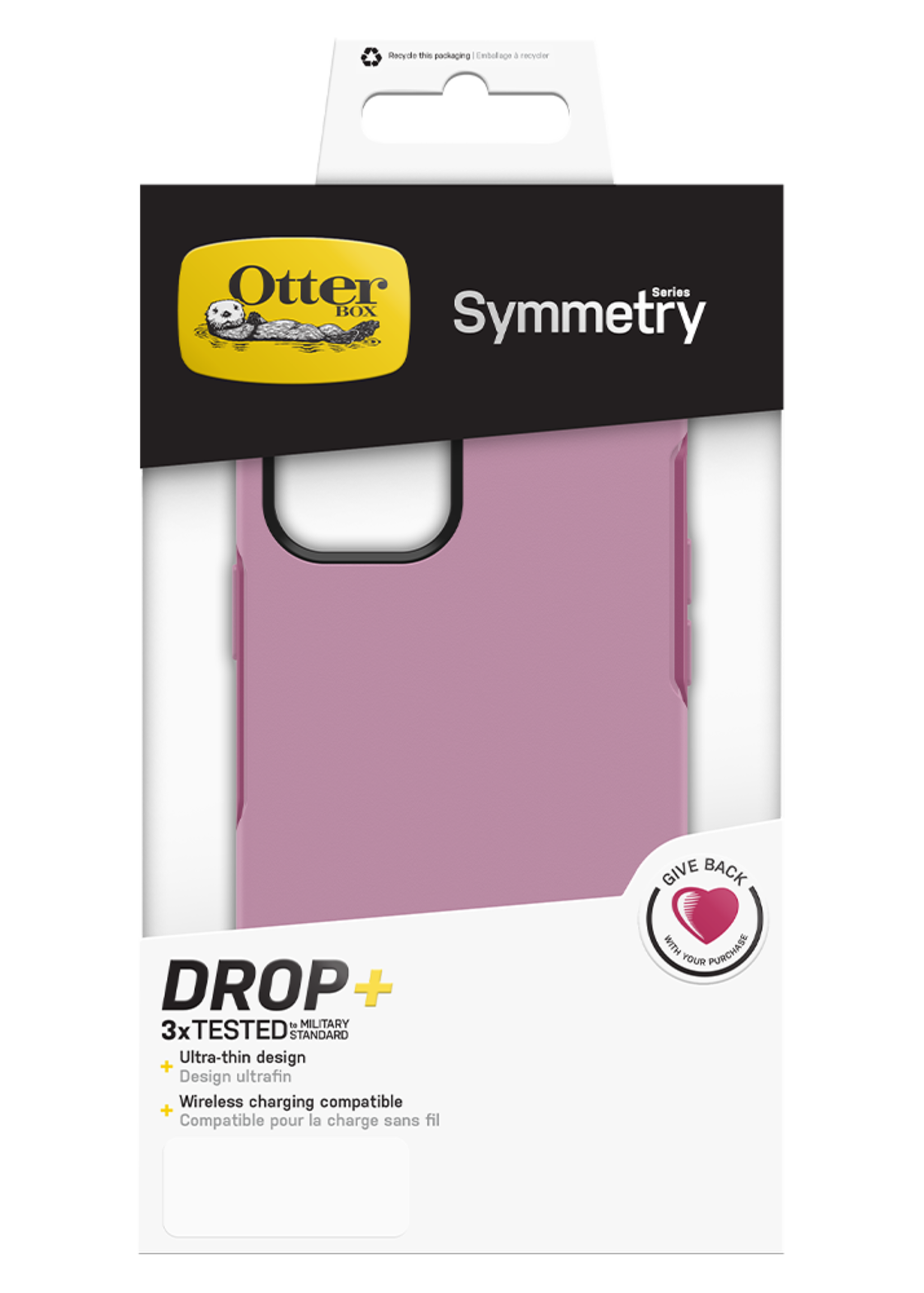 Otterbox OtterBox - Symmetry Antimicrobial Case for Apple iPhone 12 / 12 Pro - Cake Pop
