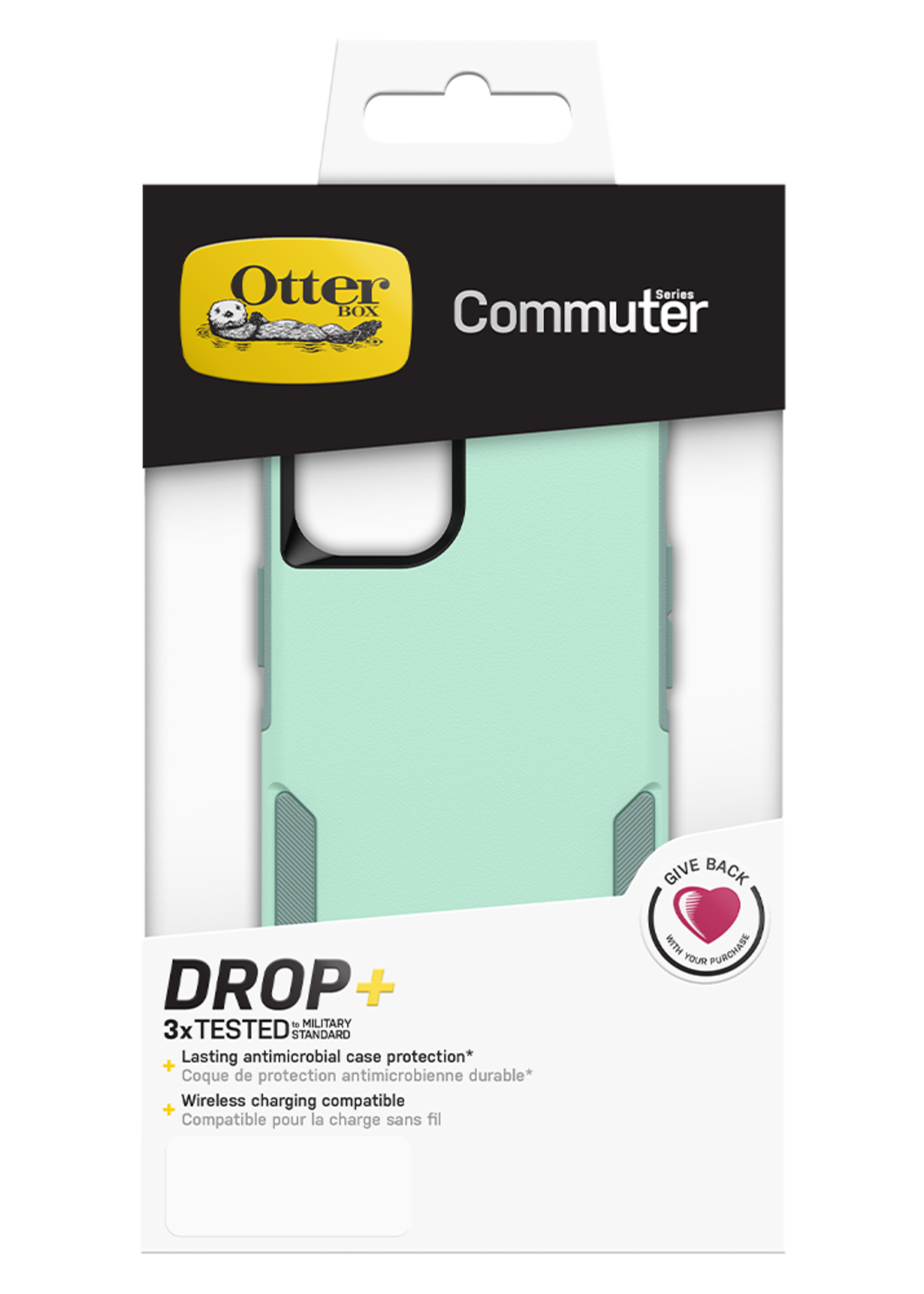 Otterbox OtterBox - Commuter Antimicrobial Case for Apple iPhone 12 mini - Ocean Way