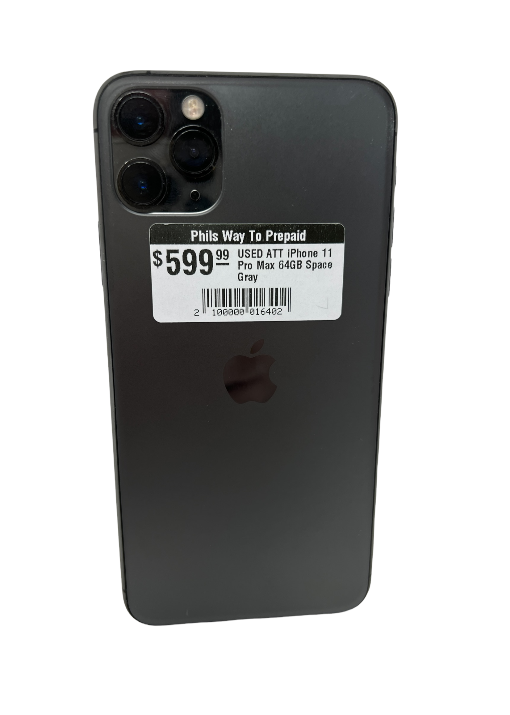 Apple USED ATT iPhone 11 Pro Max 64GB Graphite