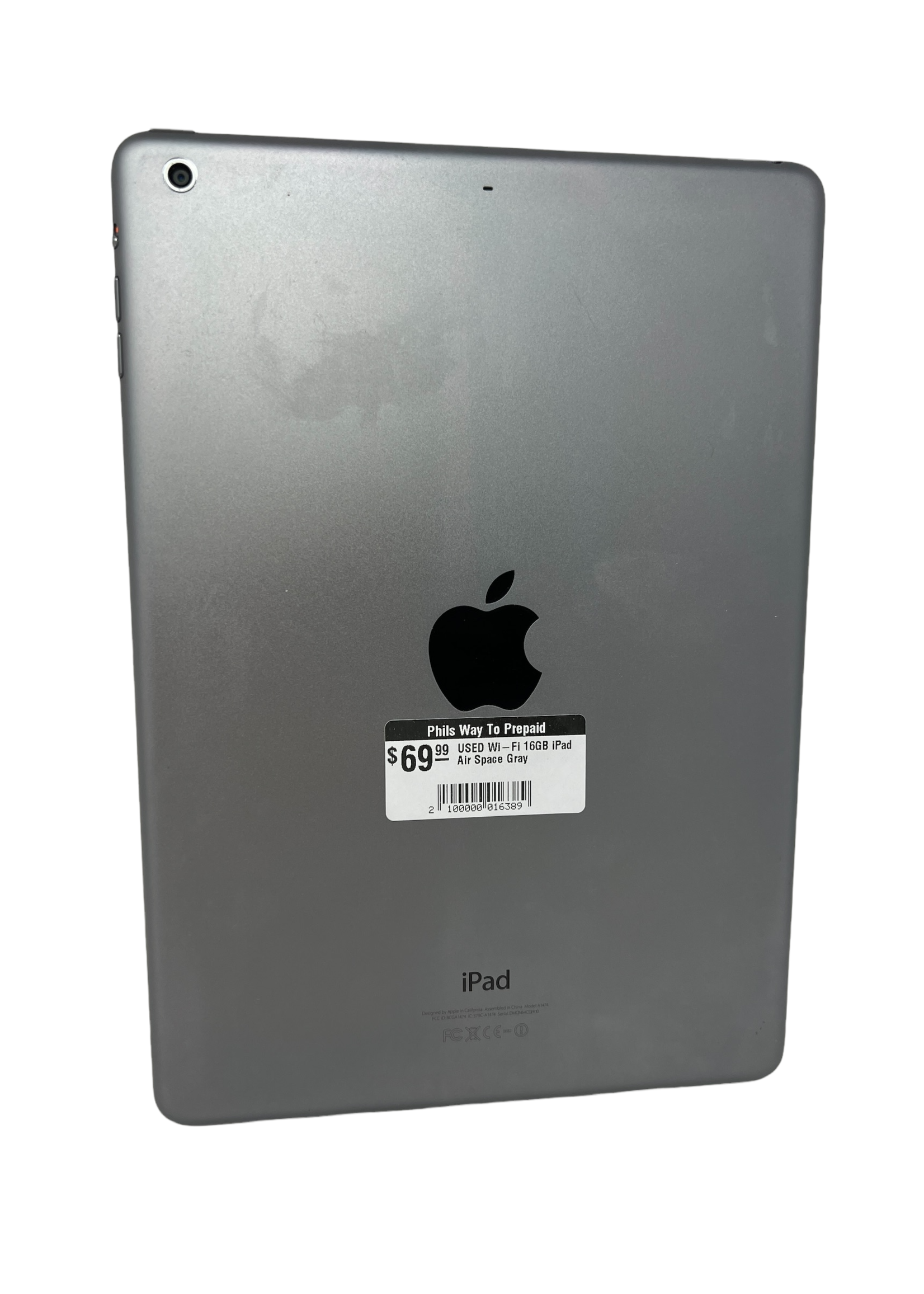 Apple USED Wi-Fi 16GB iPad Air Space Gray