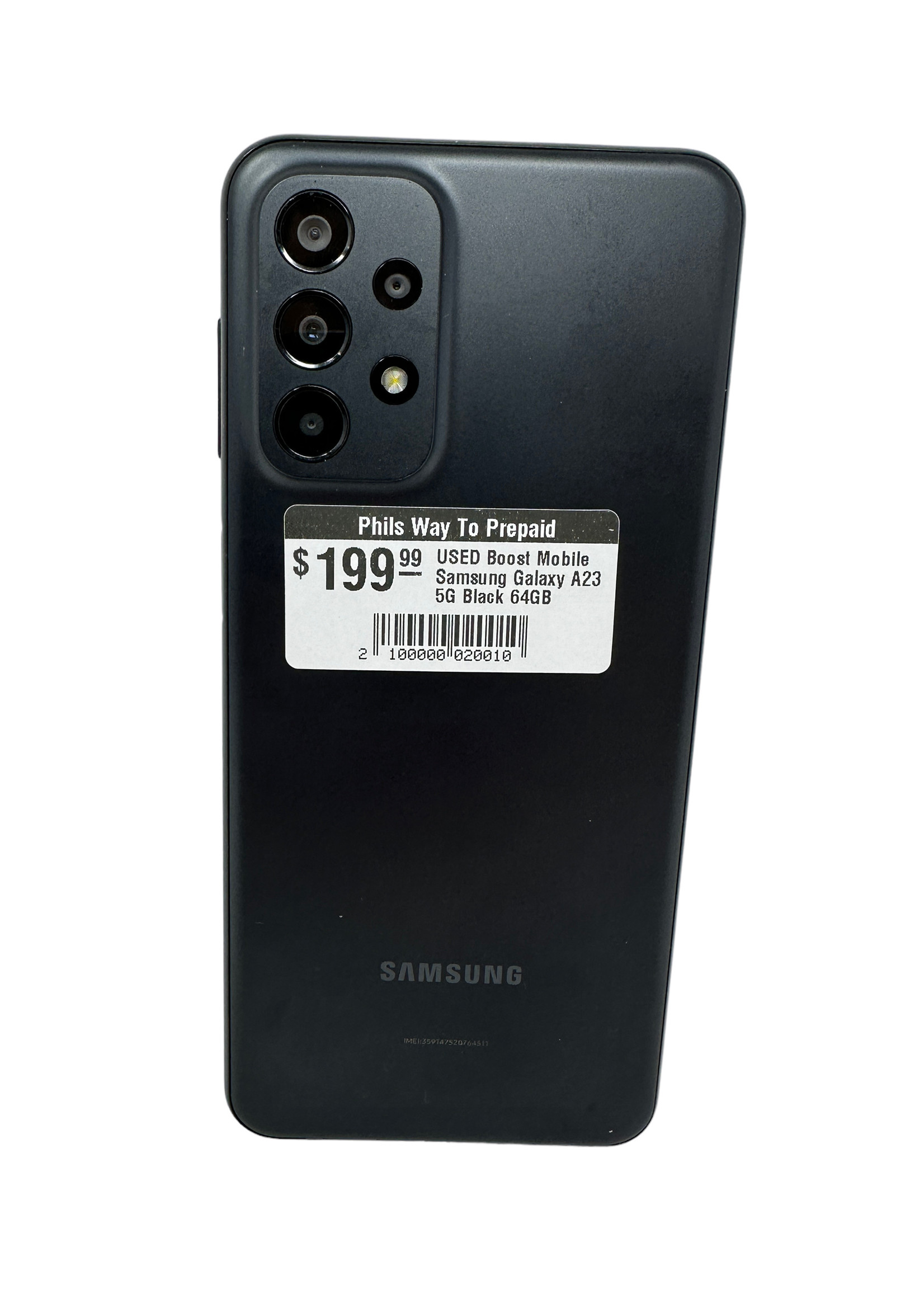 Samsung USED Boost Mobile Samsung Galaxy A23 5G Black 64GB