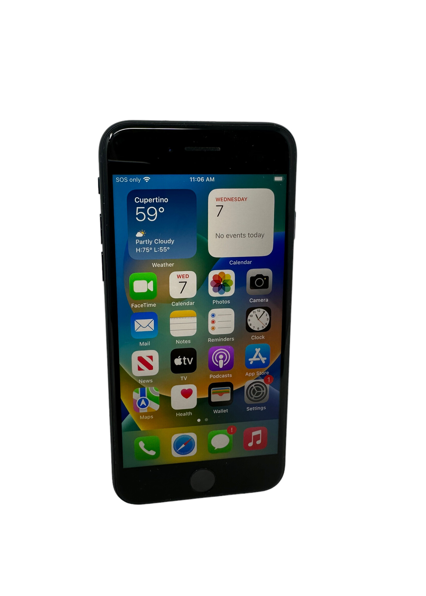 Apple USED Unlocked iPhone SE 5G 3rd Gen 64GB Midnight