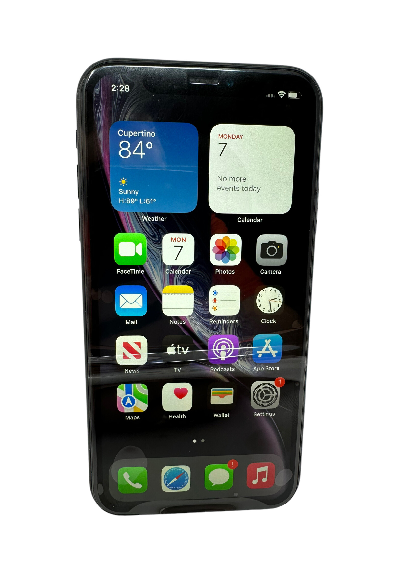 Apple USED Tracfone iPhone XR 64GB Black