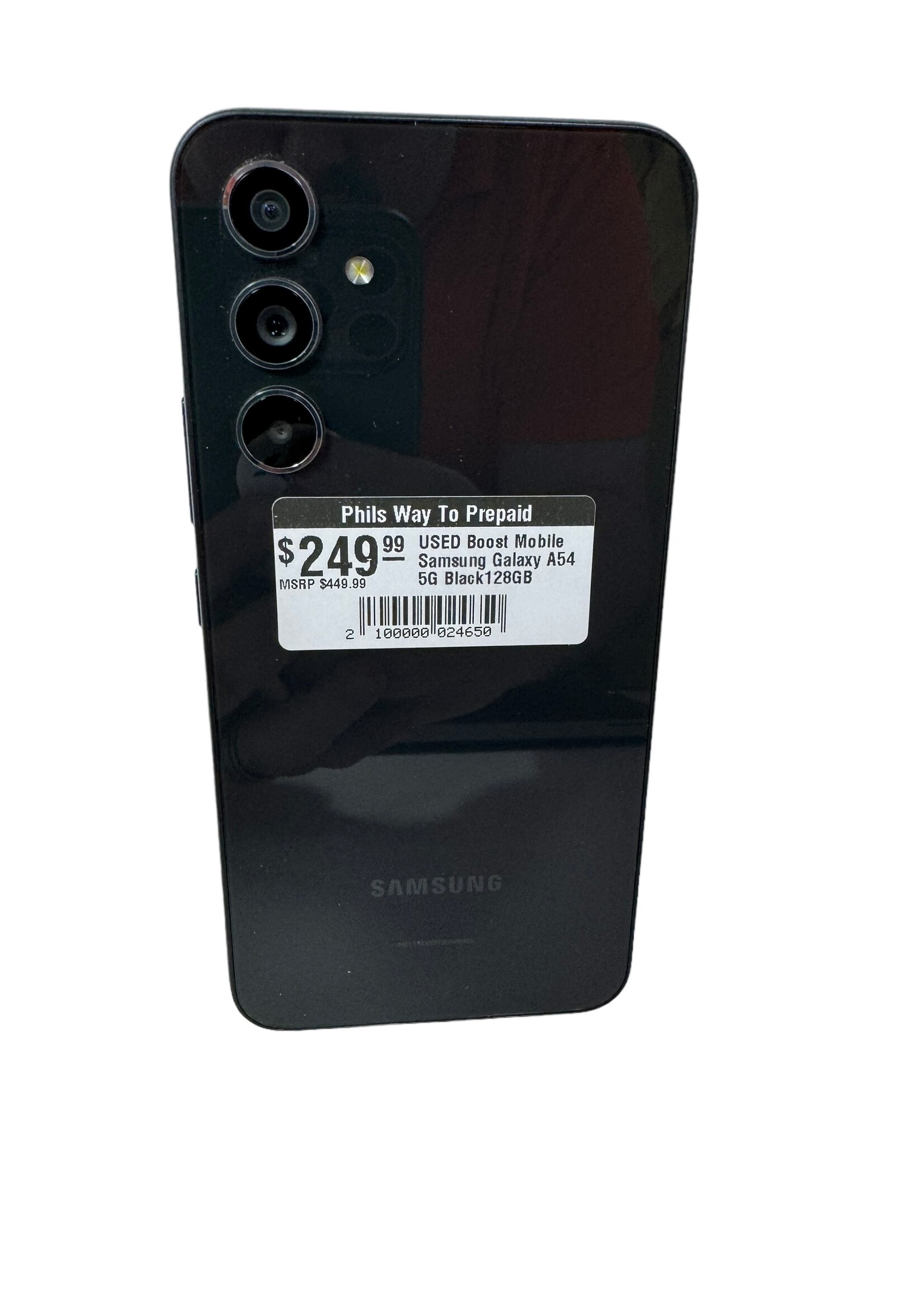 Samsung USED Boost Mobile Samsung Galaxy A54 5G Black128GB