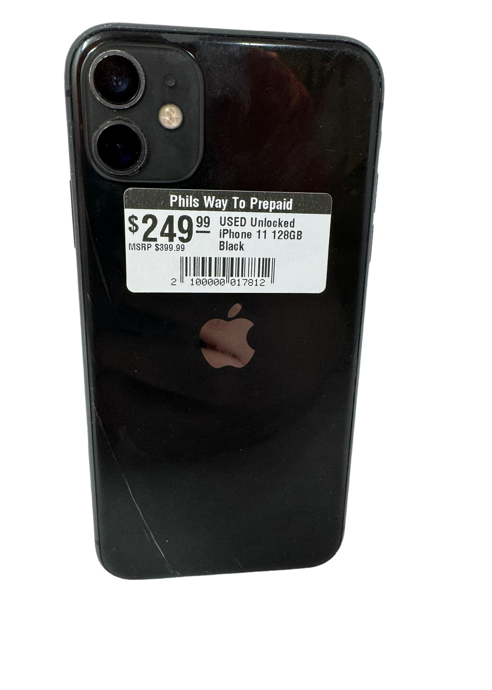 Apple USED Unlocked iPhone 11 128GB Black