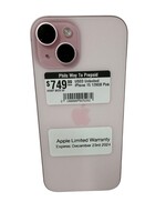 Apple USED Unlocked iPhone 15 128GB Pink