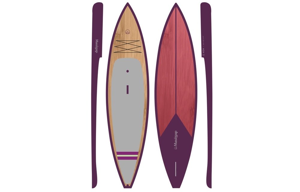 SUP touring Maui Koa