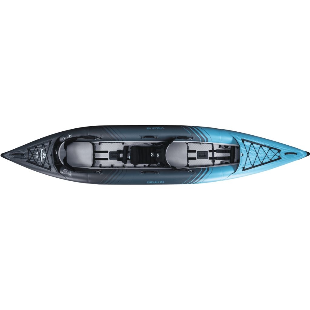 Aquaglide Chelan 155 Kayak gonflable robuste pour 1 à 3 passagers