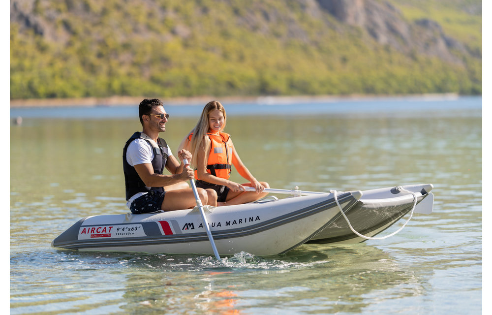 AQUA MARINA / AIRCAT 11' CATAMARAN GONFLABLE