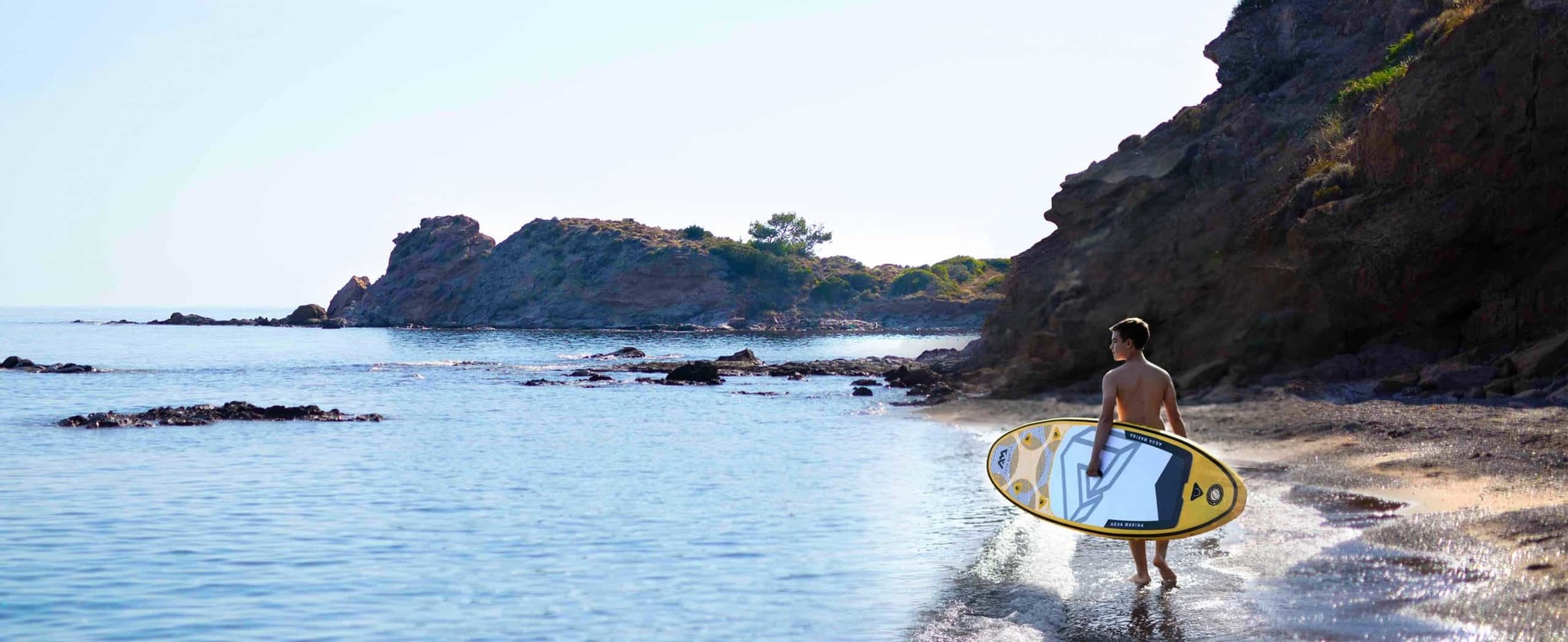 AQUA MARINA / VIBRANT - ENFANT  8' X 28''
