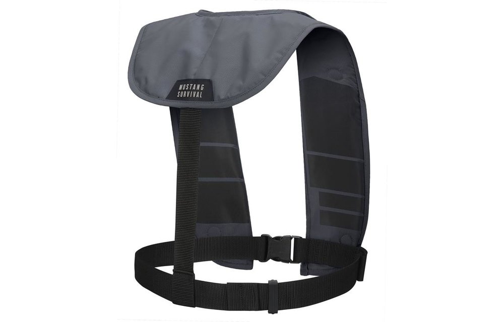 MUSTANG SURVIVAL / MIT 70 MANUAL INFLATABLE PFD (ADMIRAL GREY)