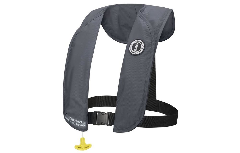 MUSTANG SURVIVAL / MIT 70 MANUAL INFLATABLE PFD (ADMIRAL GREY)