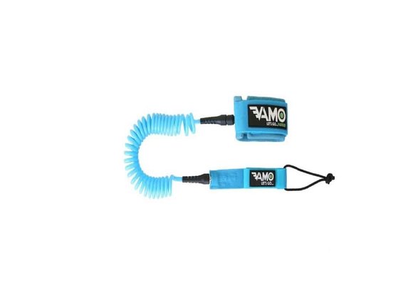 OCEAN LINEAGE / VAMO 10' COILED LEASH (BLUE)