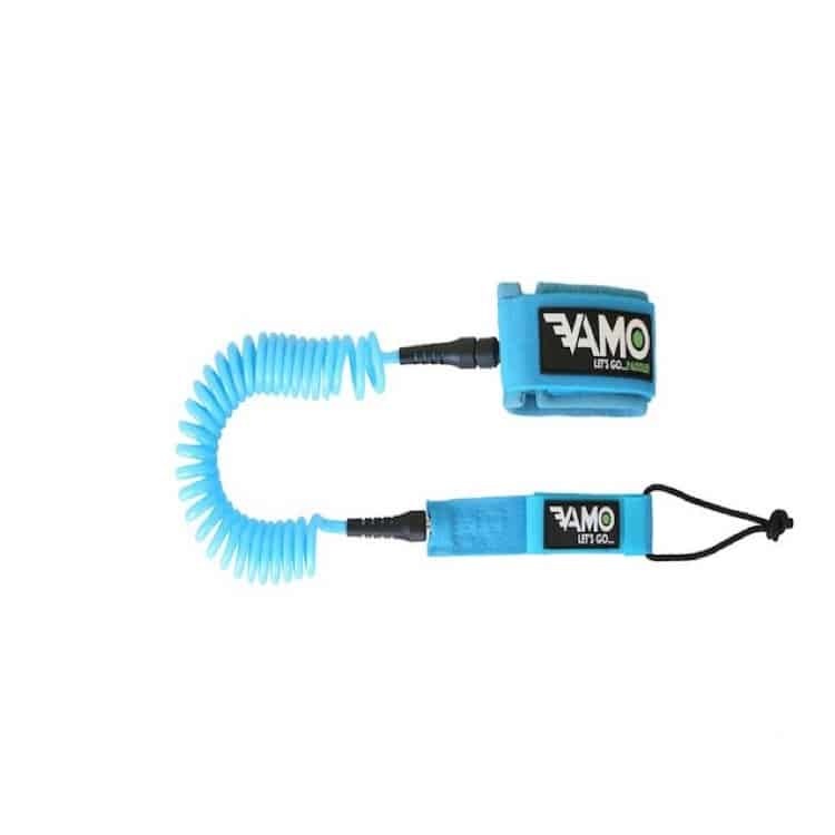 OCEAN LINEAGE / VAMO 10' COILED LEASH (BLUE)