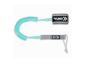 OCEAN LINEAGE / VAMO 10' COILED LEASH (SEAFOAM)