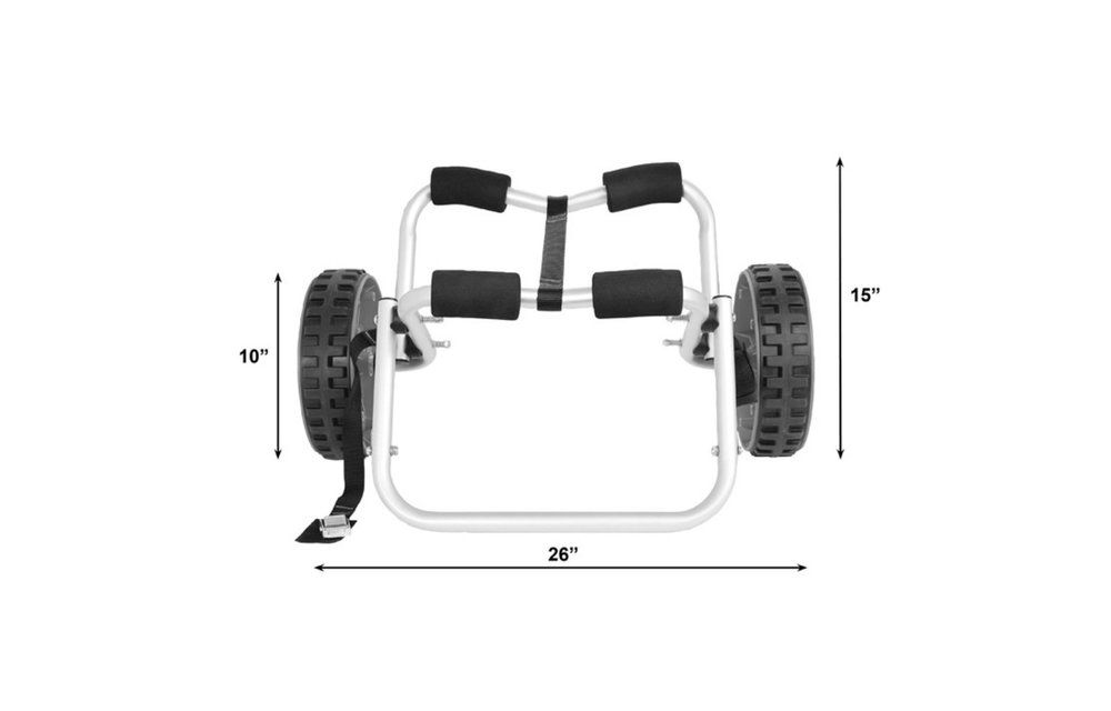 MALONE / NOMADTRX STANDARD KAYAK CART (WITH NO-FLAT TIRES)