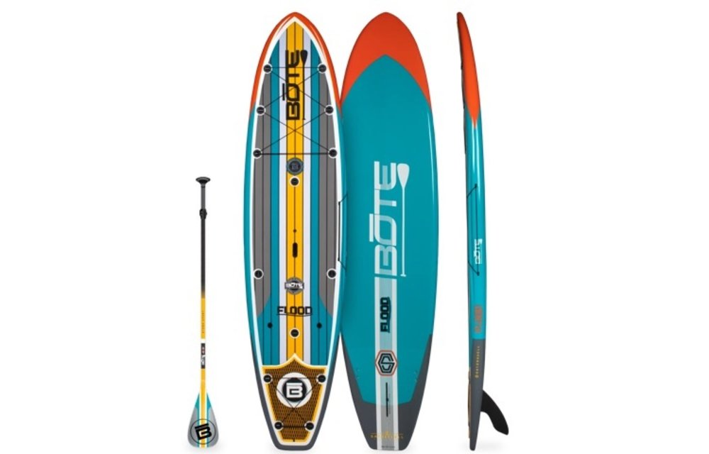 BOTE / FLOOD GATORSHELL 10'6'' X 30'' (FULL TRAX AQUA)