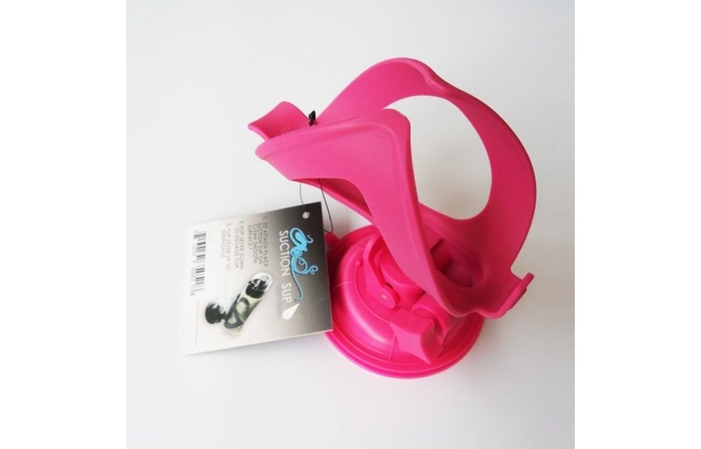 pink water bottle cage