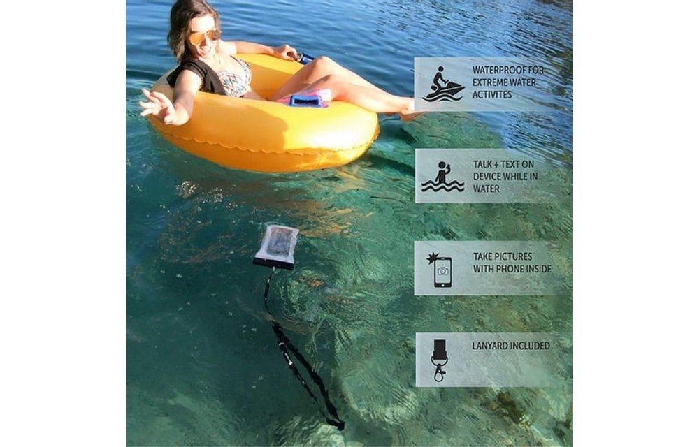 GECKOBRANDS / FLOAT PHONE DRY BAG