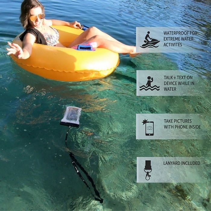 GECKOBRANDS / DRY BAG FLOTTANT POUR TÉLÉPHONE