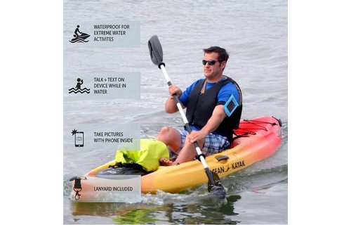 GECKOBRANDS / DRY BAG FLOTTANT AVEC BRASSARD POUR TÉLÉPHONE