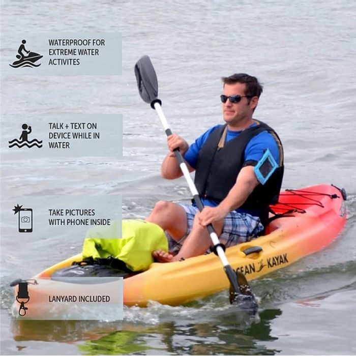 GECKOBRANDS / FLOAT PHONE DRY BAG WITH ARM BAND