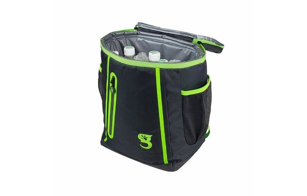 GECKOBRANDS / SAC À DOS COOLER OPTICOOL - BLACK / NEON GREEN