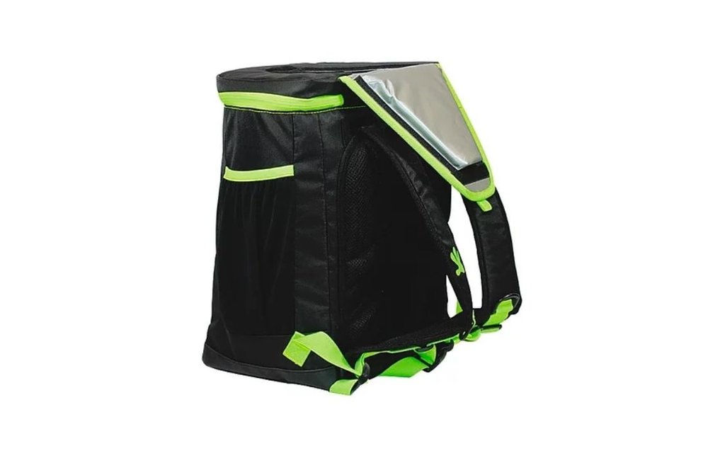 GECKOBRANDS / SAC À DOS COOLER OPTICOOL - BLACK / NEON GREEN