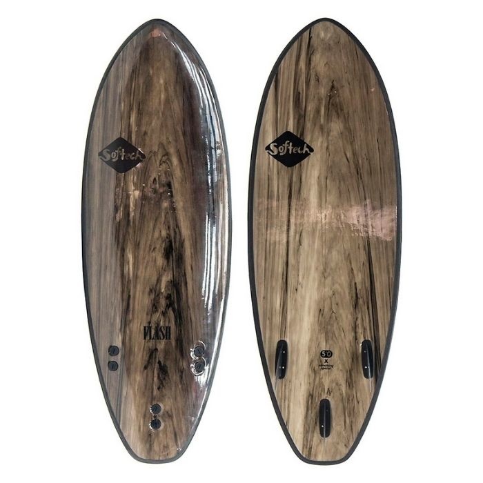 SOFTECH / FLASH SURF BOARD 5'7'' - BLACK MARBLE