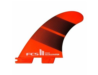 FCS / ACCELERATOR NEO GLASS SMALL TANG GRADIENT TRI FINS