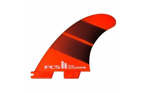 FCS / ACCELERATOR NEO GLASS SMALL TANG GRADIENT TRI FINS