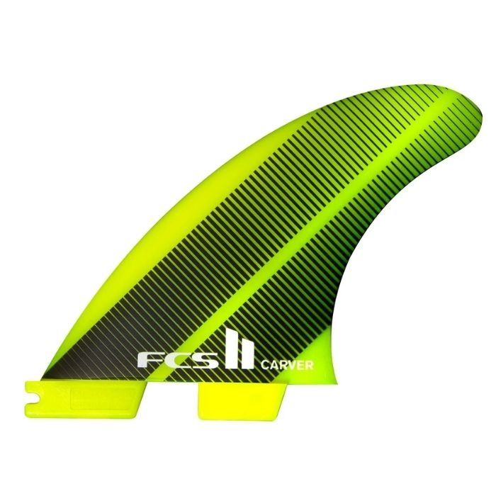 FCS / CARVER NEO GLASS LARGE ACID GRADIENT TRI-QUAD FINS FCS / CARVER NEO GLASS LARGE ACID GRADIENT TRI-QUAD FINS