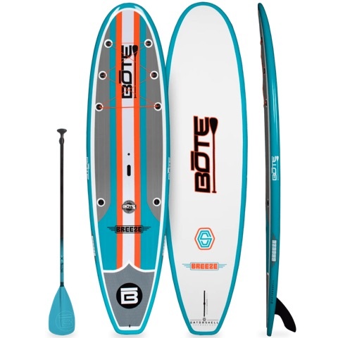 BOTE / BREEZE GATORSHELL 10'6'' X 32''  (FULL TRAX AQUA)