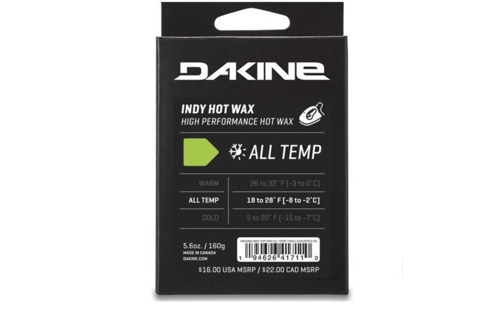 DAKINE / INDY HOT WAX ALL TEMP 160G ASSORTED OS
