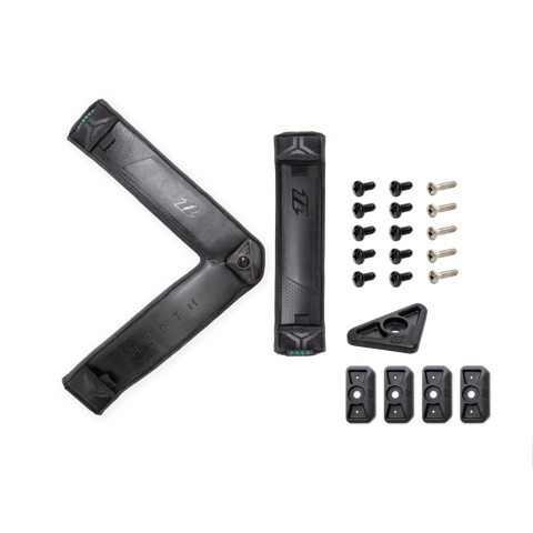 NORTH / North Boots/Bindings Free-V Foil Strap Set Black (O/S)