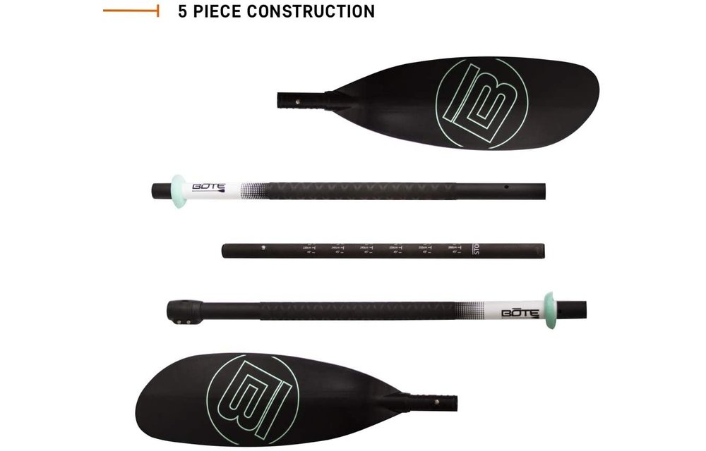 BOTE / 5 PIECES ADJUSTABLE KAYAK PADDLE AKP-1