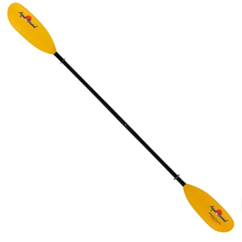 AQUABOUND / PAGAIE STINGRAY / JAUNE /  FIBRE  VERRE /  2 PCS  REGULAR SHAFT