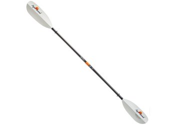 AQUABOUND / PAGAIE STINGRAY / HYBRID CARBON / BLANC / 4PCS REG SHAFT