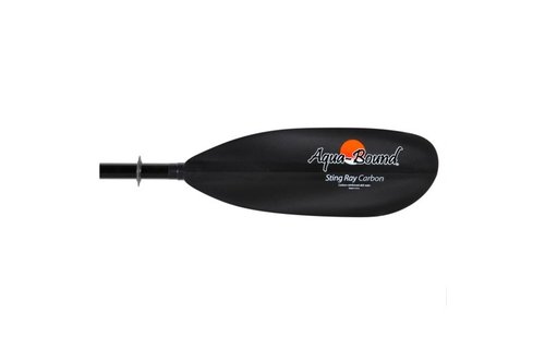 AQUABOUND / PAGAIE STINGRAY /  FULL CARBON  / NOIR / 2PCS REG SHAFT