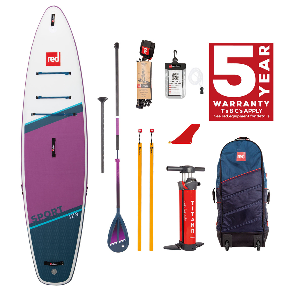 RED PADDLE / 2022 RED 11.3 SPORT HT PURPLE PACKAGE