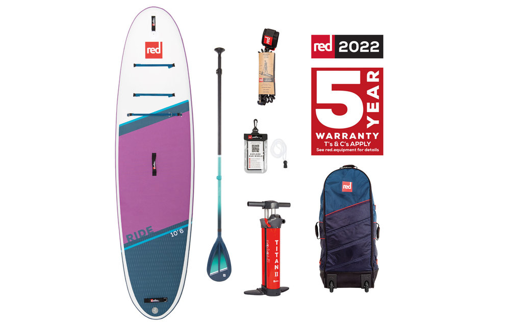 RED PADDLE / 2022 RED 10'6 RIDE CT PURPLE PACKAGE
