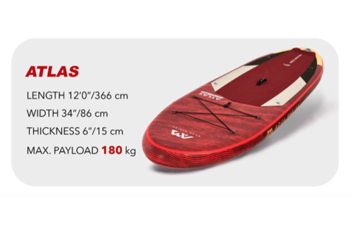 AQUA MARINA / ATLAS 12' X 34'' ADV. SERIES