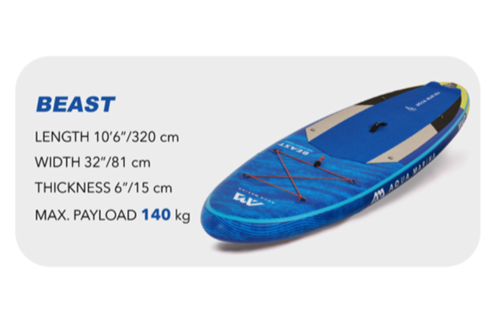 AQUA MARINA / BEAST 10'6'' X 32'' ADVANCED ALL-AROUND