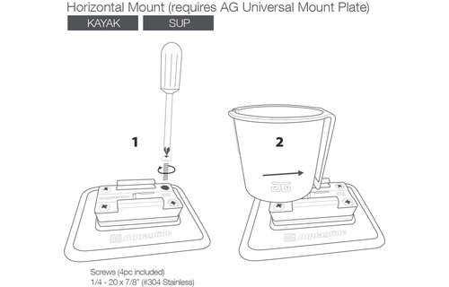 AQUAGLIDE  CUPHOLDER (BASE INCLUDE)