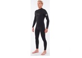 RIPCURL / DAWN PATROL 4/3MM BACK-ZIP STEAMER/ BLACK