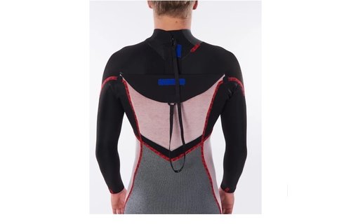 RIPCURL / DAWN PATROL 4/3MM BACK-ZIP / PLUS / BLK